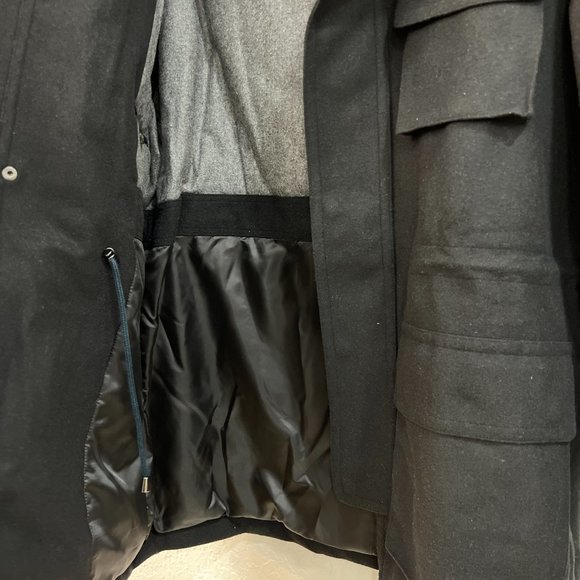 Chaps Men's Casual Coat Black Size 42 Reg - Picture 7 of 12